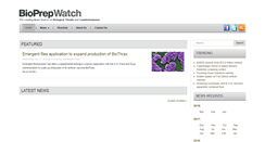 Desktop Screenshot of bioprepwatch.com